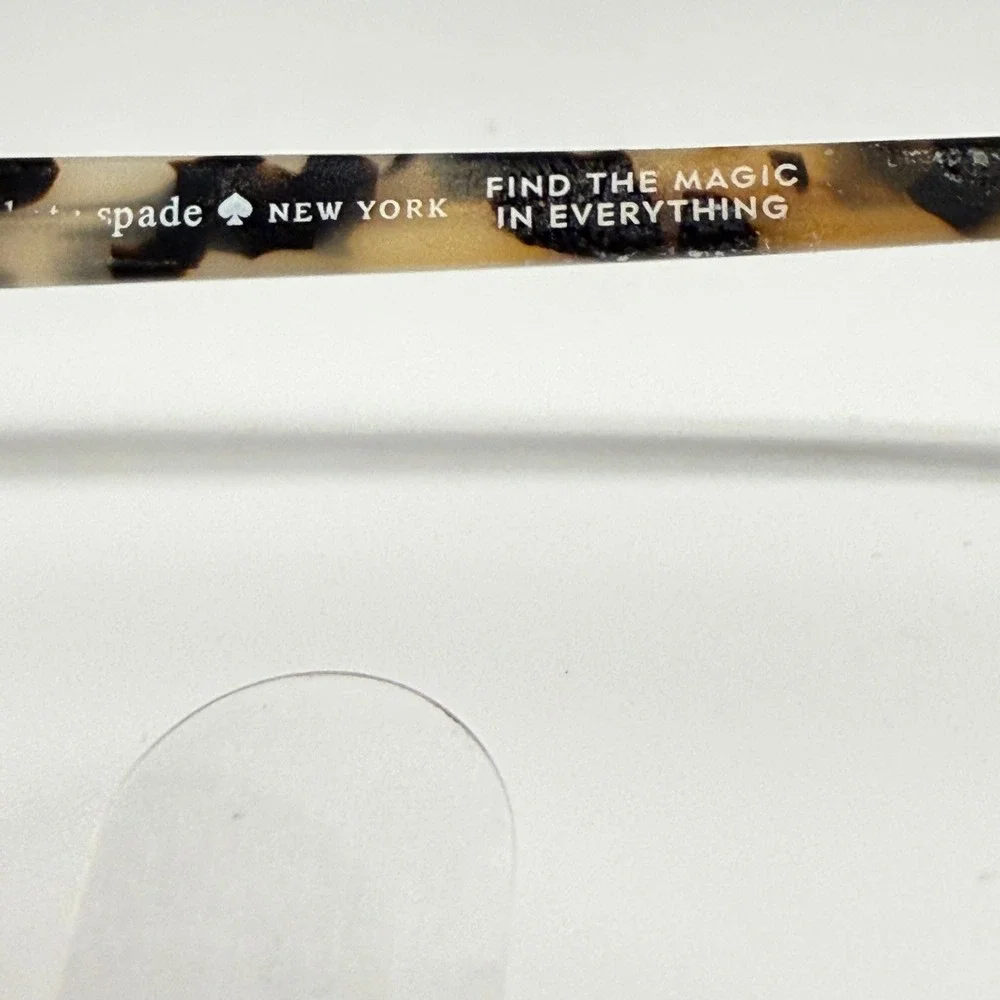 Kate Spade Glorianne WR7 Eyeglasses‎ Frames Black Tortoise Shell 140mm Womens